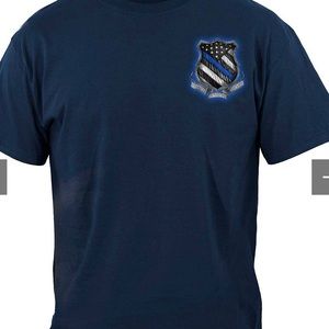 BACK THE BLUE virtue\respect premium cotton T-shirt for men S-M-L size available